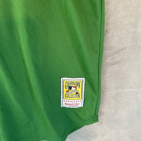 Mitchell & Ness Money Miller Oakland A's Cooperstown Collection Jersey Sz XL - Picture 2 of 6